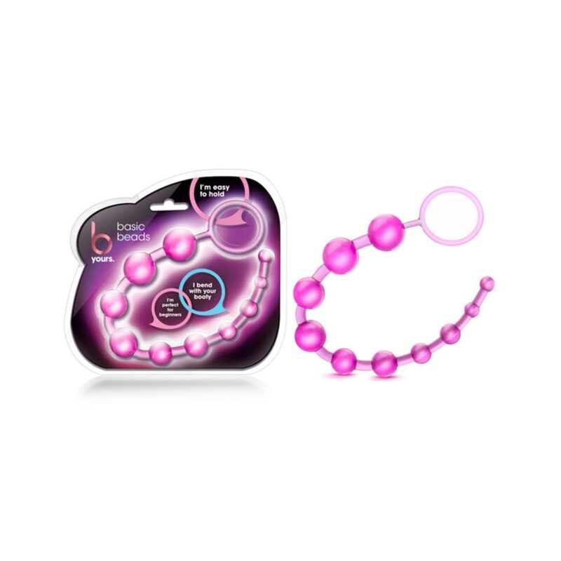 Sassy 10 Anal Beads Color Rosa Blush