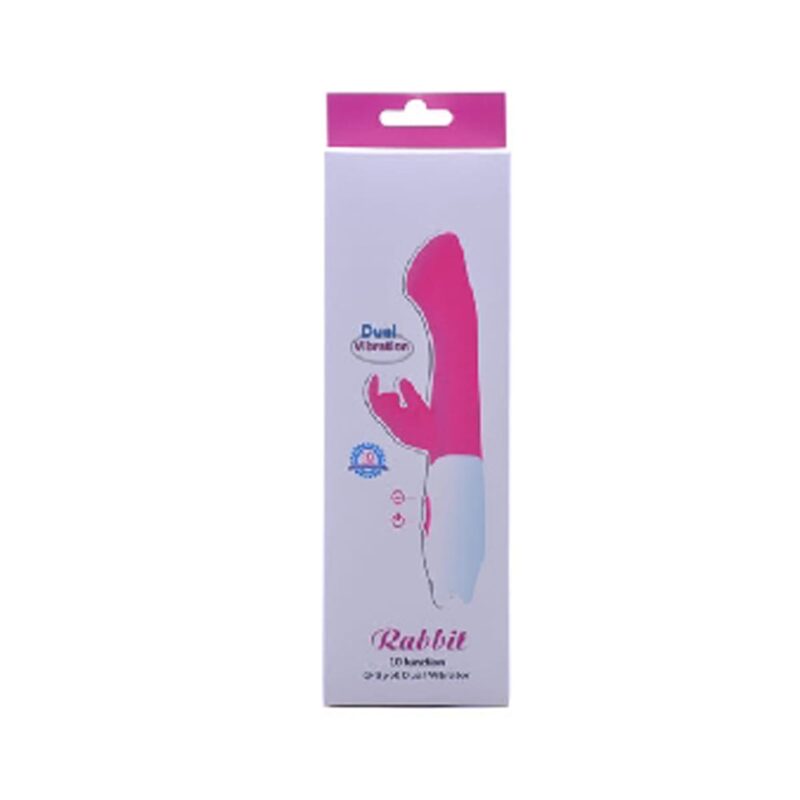 Silicone Rabbit G-Spot Vibrator ( Dual Motors )    CH0625