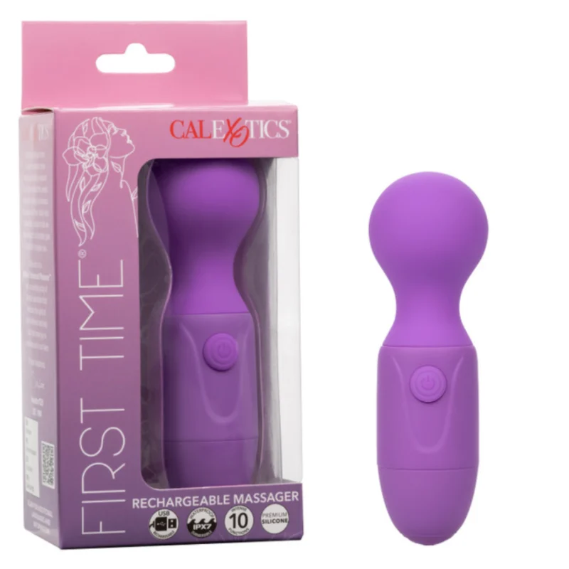 First Time® Rechargeable Massager - Purple