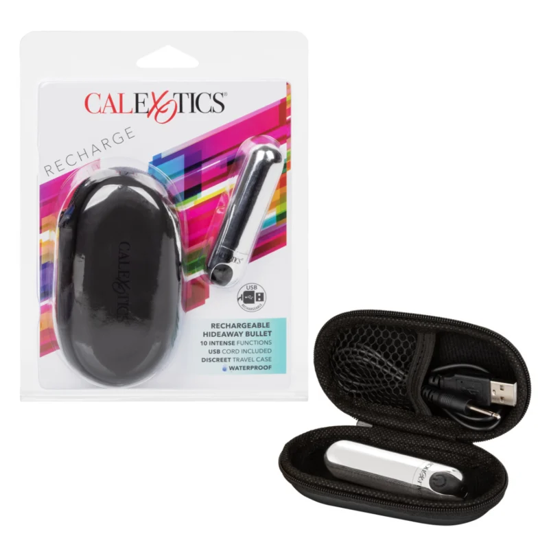 Rechargeable Hideaway™ Bullet - Silver