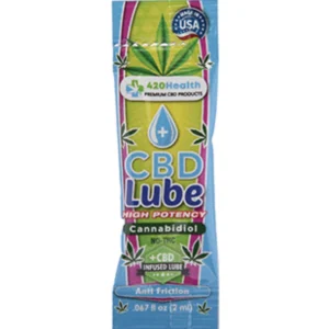 420 Health CBD Lube Foil 0625