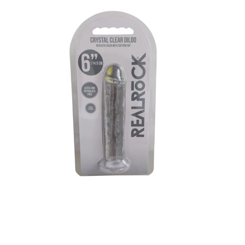 6" Inch Straight No Balls - Translucent   0625