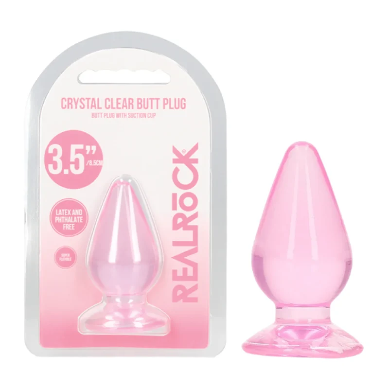 3.5" Anal Plug - Pink   0625