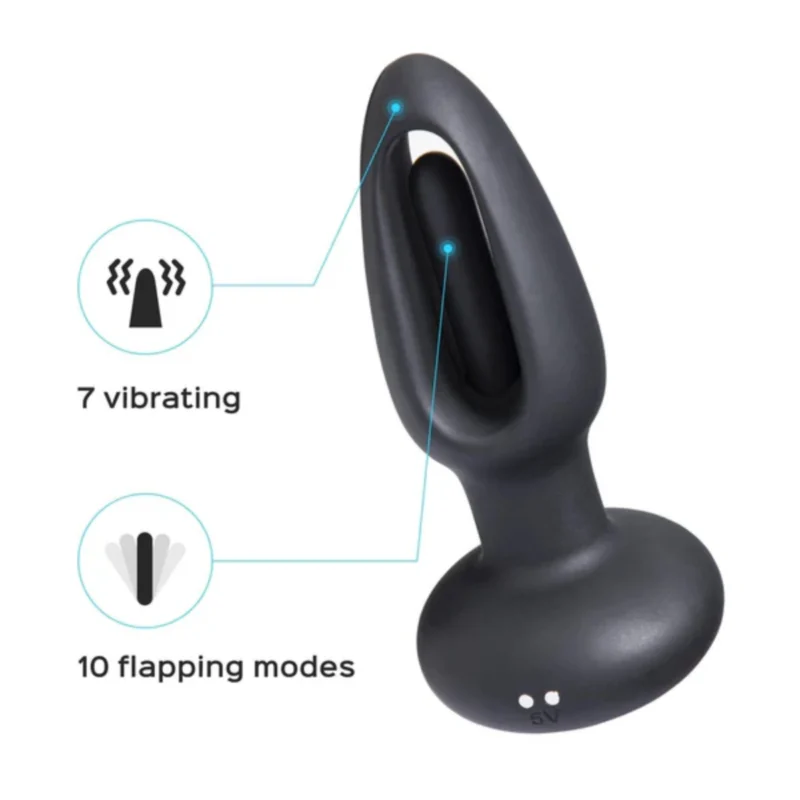 Honey Play Box Snuggy Prostate Massager Tapping Prostate Massager Butt Plug Anal Vibrator   1125
