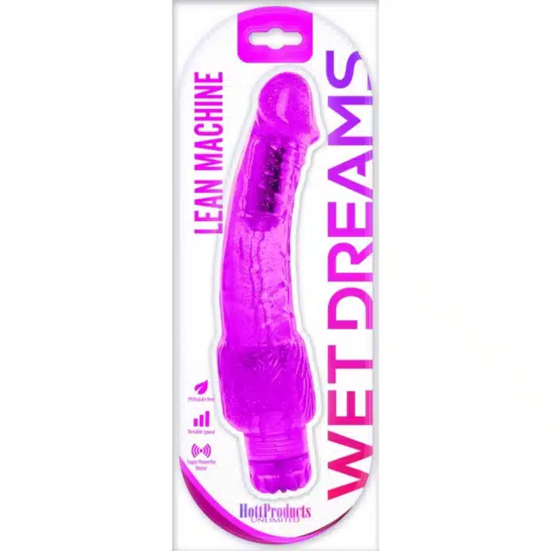 Hott Products Wet Dreams - Lean Machine - Magenta 1025 vibrator