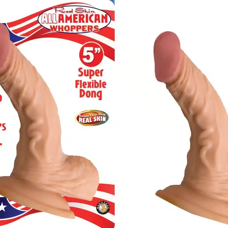 Nasstoys All American Whoppers 5" With Balls-White 1025