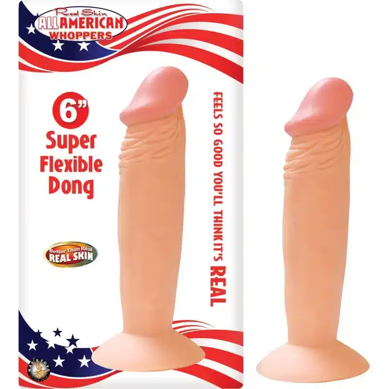 Nasstoys All American Whoppers 6" Dong-White 1025