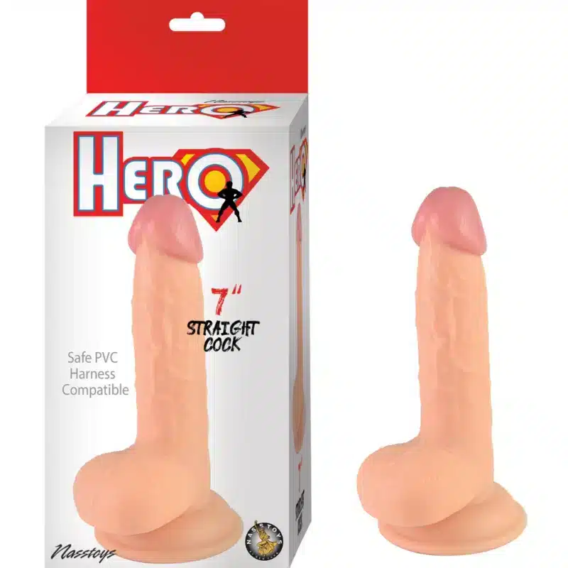 Nasstoys Hero 7" Straight Cock 1025