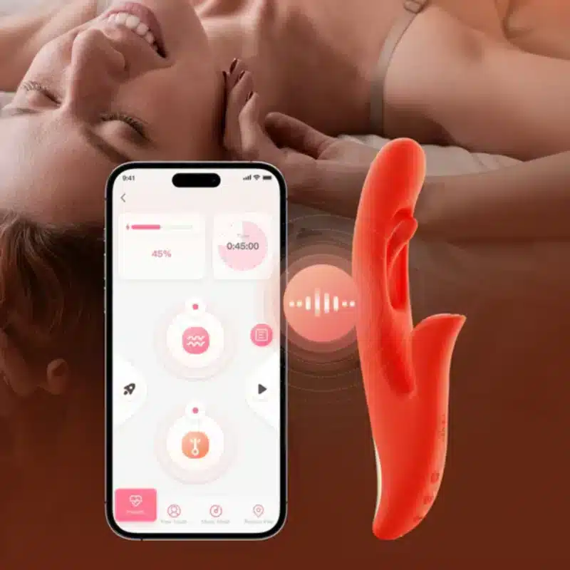 Honey Play Box Tressa App-Controlled Tapping Vibrator G-Spot And Clitoral Stimulation   1125