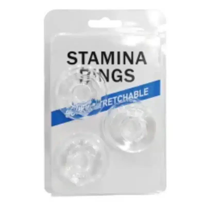 Clear TPE Cock Ring Set (3 Shapes) –  Beginner-Friendly 0426n