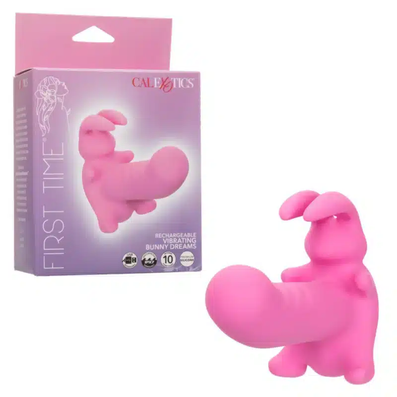 First Time® Rechargeable Vibrating Bunny Dreams 0326n