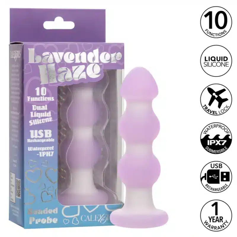 Lavender Haze™ Beaded Probe 0326n