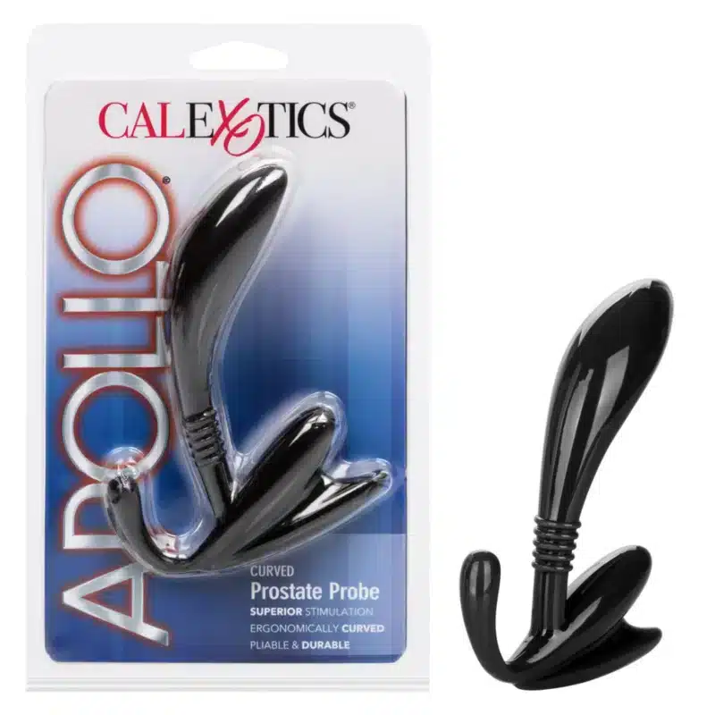 Apollo® Curved Prostate Probe - Black 0326n