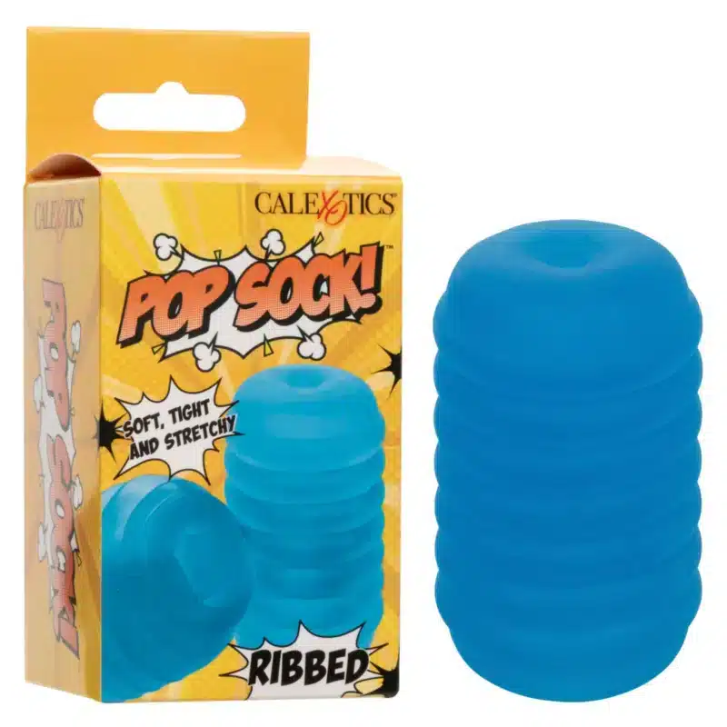 Pop Sock!™ Ribbed - Blue 0326n