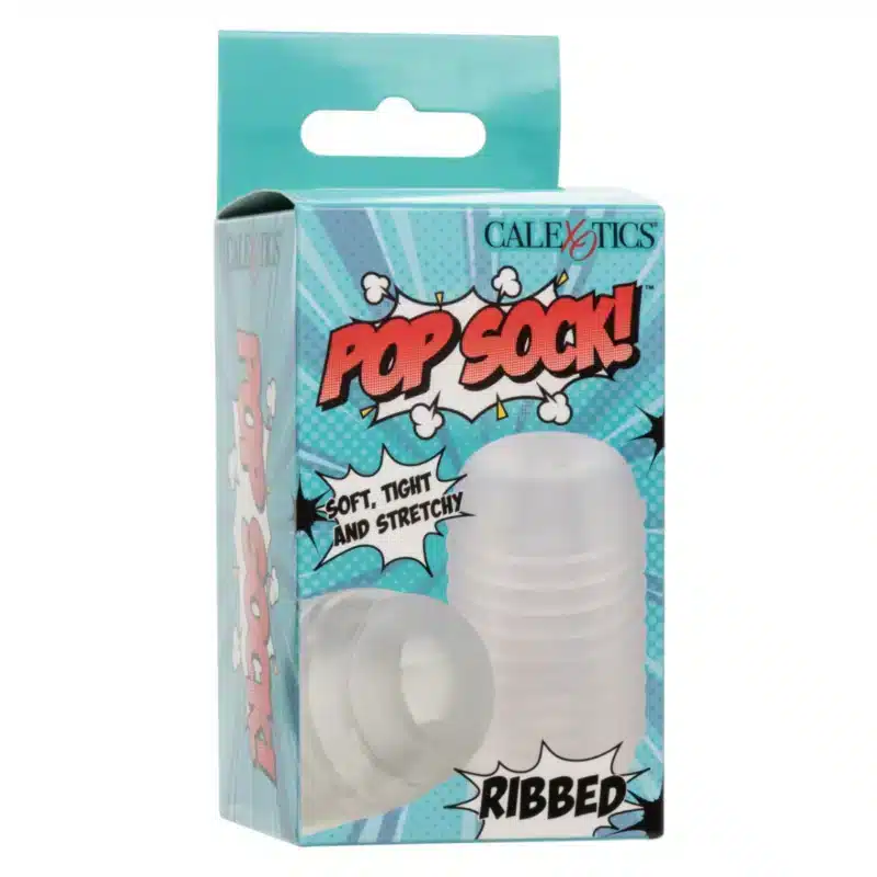Pop Sock!™ Ribbed - Clear 0326n