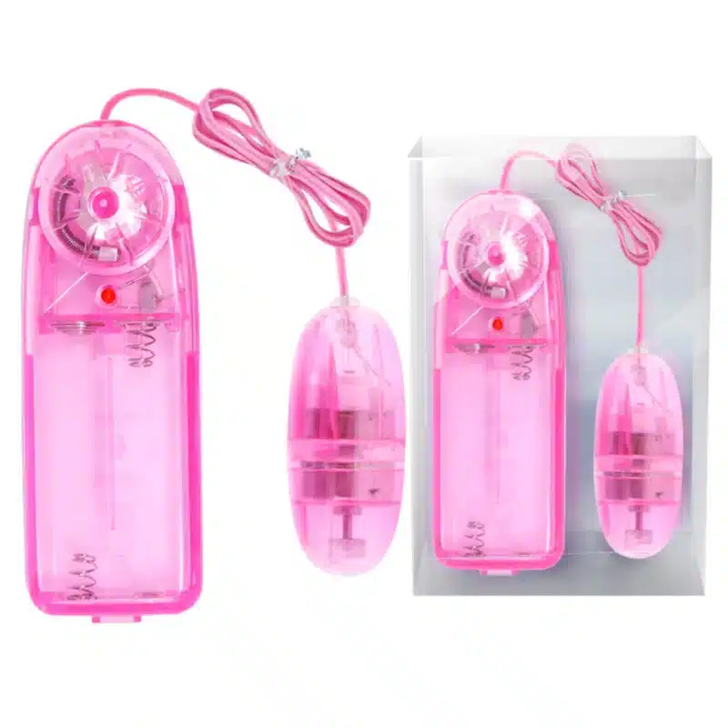 Vibrating Egg ABS Material 2AA Batteries Available Color: Pink, Purple ago26