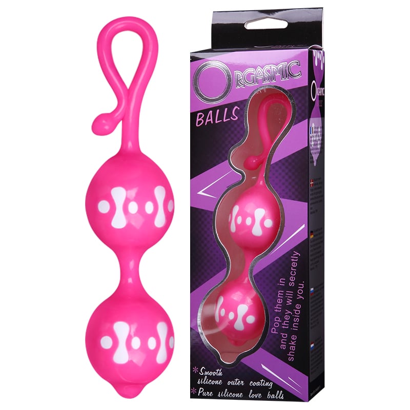 TPR Love Balls, Available color: Pink Purple ago26