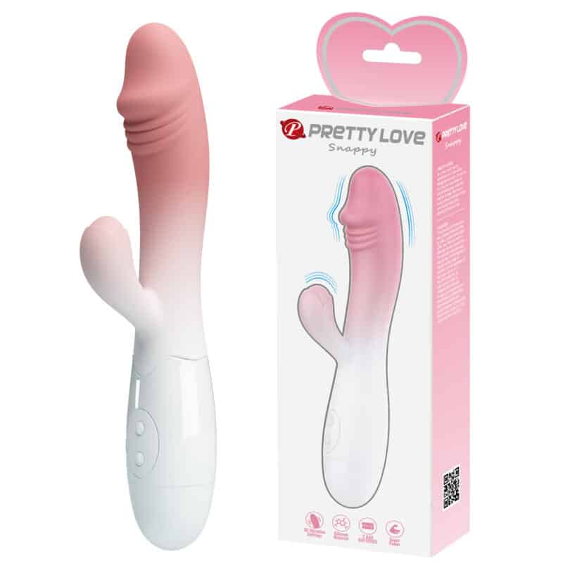 Silicone, 30 functions of vibration, 2 AAA batteries. ago26
