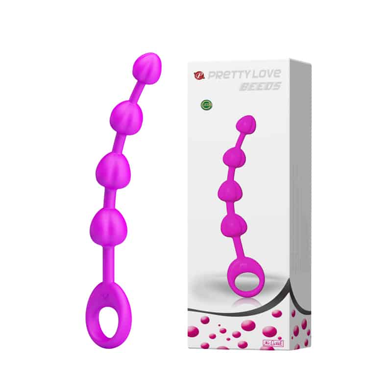 Anal Beads, Silicone, waterproof ago26