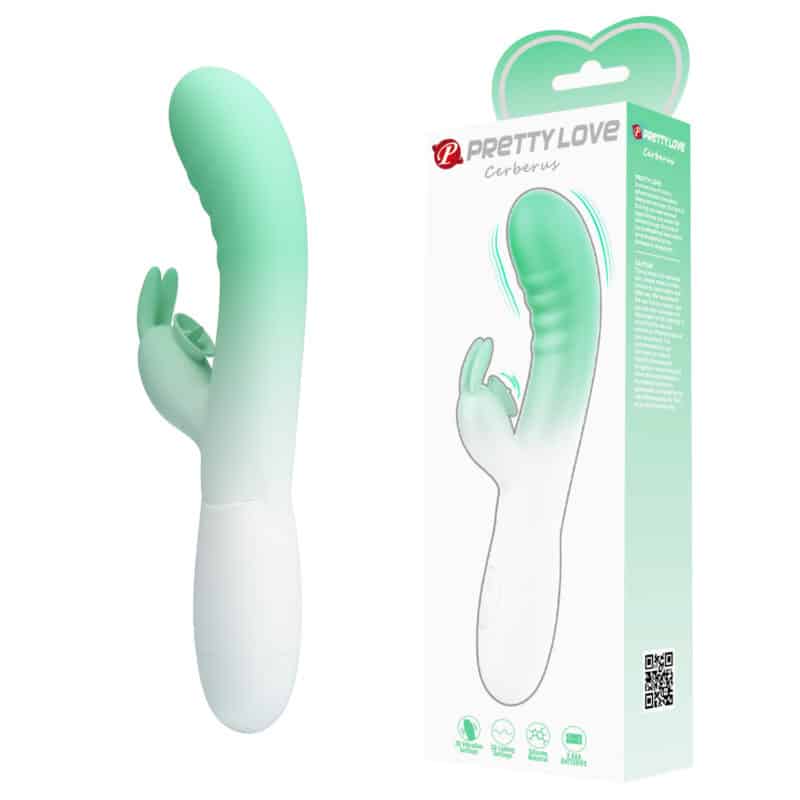 Silicone, 30 functions of vibration and licking, 2 AAA batteries. ago26