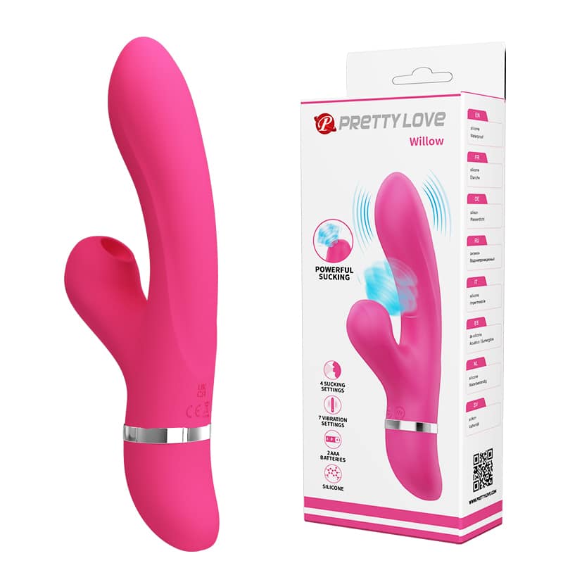 Premium Massager, 4 function of Clitoral Suction, 7 functions of vibation, Silicone, operated by 2 AAA batteries ago26