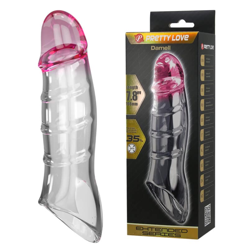 TPE material, delay ejaculation, extension sleeve. ago26
