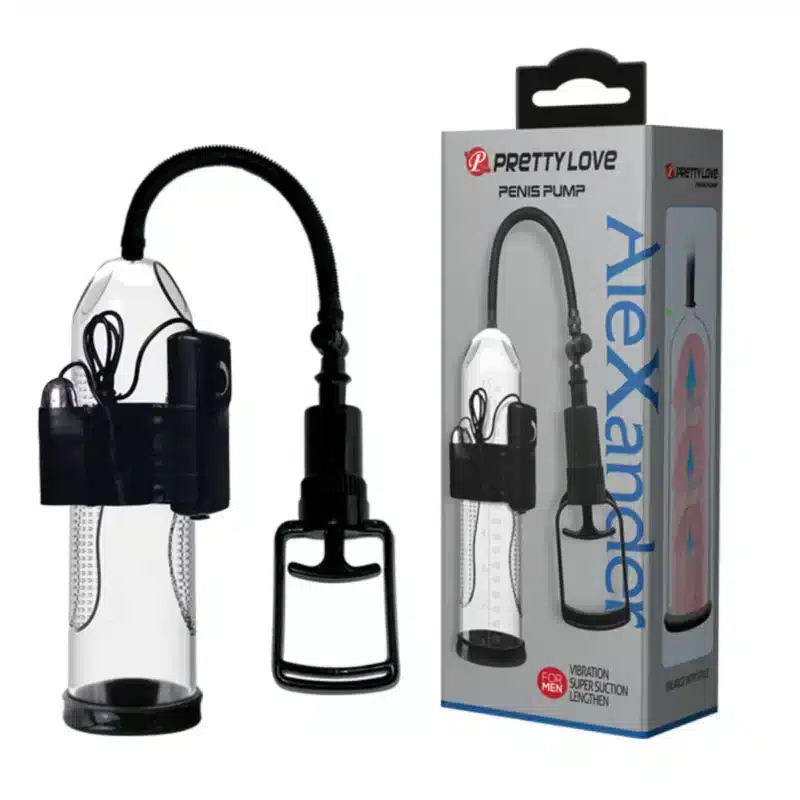 Penis Pump, PC cylinder, extra sleeves , TPR O-ring, Vibrator, 2AA batteries ago26