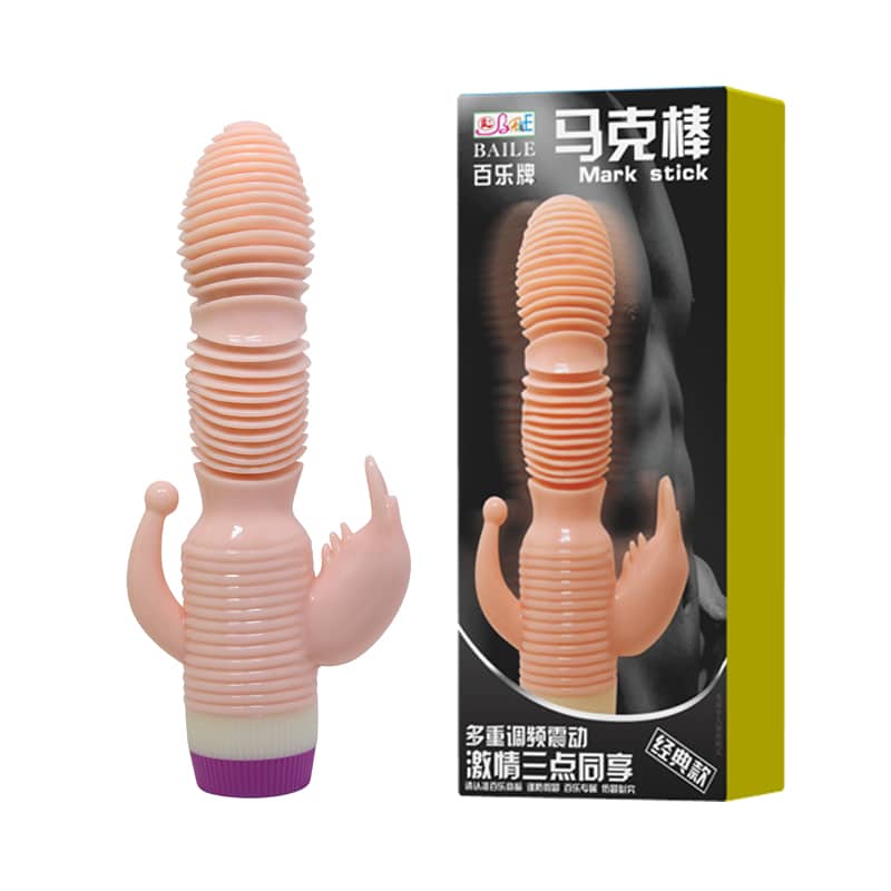 triple stimulators, mulitispeed vibration, 2 AA Batteries, TPR material ago26