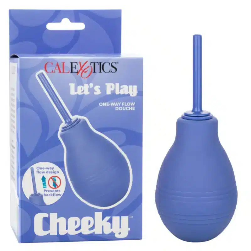 Cheeky™ One-Way Flow Douche - Blue  jul26n