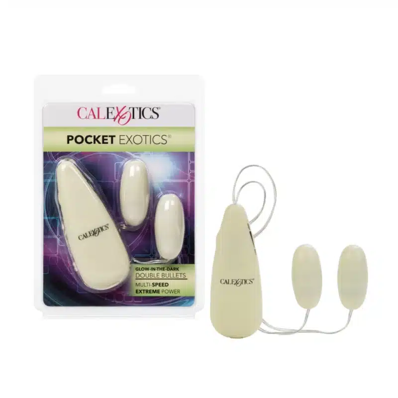 Pocket Exotics® Glow-in-the-Dark Double Bullets jul26n