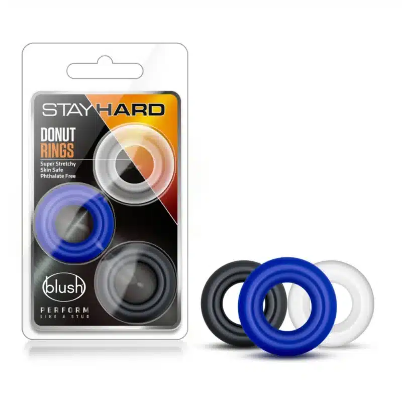 Stay Hard Donut Rings - 3 sep26